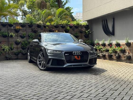 AUDI RS7 4.0 SPORTBACK V8 BI TURBO GASOLINA 4P AUTOMÁTICO AUDI RS7 4.0 SPORTBACK V8 BI TURBO GASOLINA 4P AUTOMÁTICO